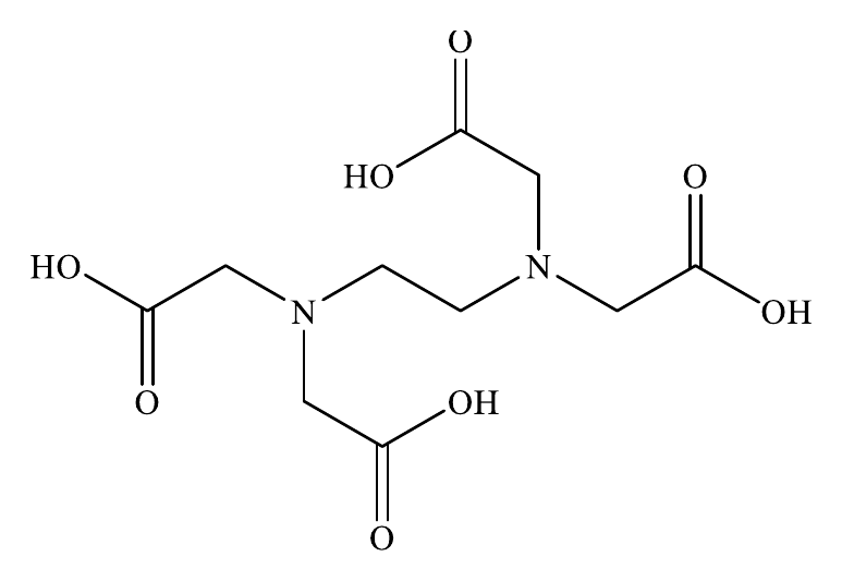 Structura EDTA